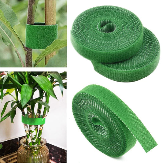 3 Rolos de Cordel Verde para Jardim – Fitas de Nylon para Suporte de Plantas, Amarras para Bambu, Laços e Acessórios de Jardim