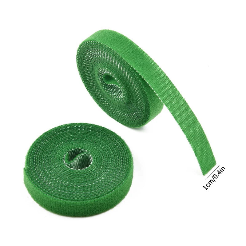 3 Rolos de Cordel Verde para Jardim – Fitas de Nylon para Suporte de Plantas, Amarras para Bambu, Laços e Acessórios de Jardim