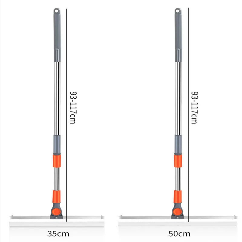 Raspador de Silicone Mágico - Vassoura e Wiper para Vidros Altos e Chão - Mop para Casa e Casa de Banho