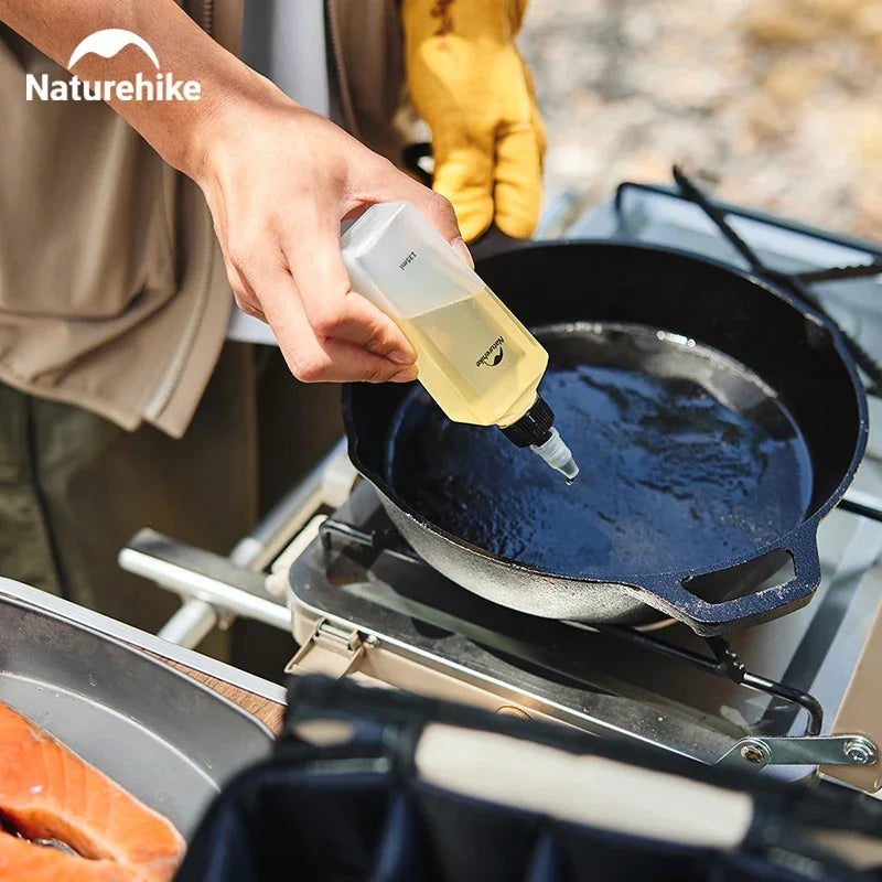 Naturehike - Frascos de Temperos para Camping - Conjunto Portátil de Condimentos, Ideal para Cozinha ao Ar Livre, Picnics e Churrascos