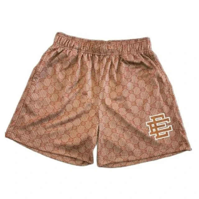 Shorts Casuais Masculinos "New York City Skyline" – Conforto e Estilo para Atividades Físicas