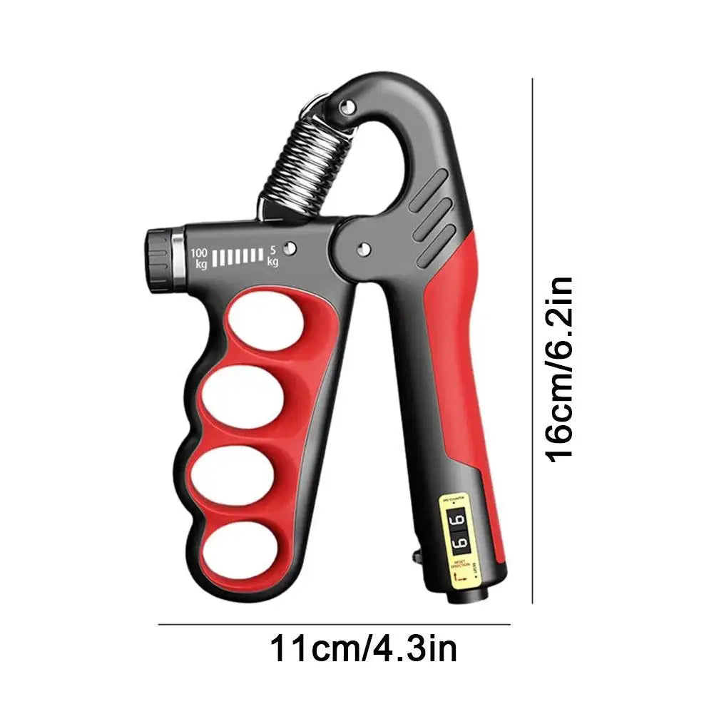 Exercitador Ajustável de 5-100kg para Mão e Braço – Fortalecimento de Aperto, Antebraço e Pulso, Instrutor para Construção Muscular
