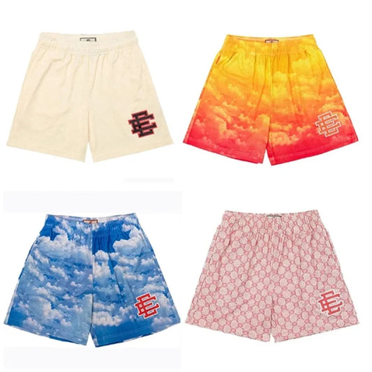 Shorts Casuais Masculinos "New York City Skyline" – Conforto e Estilo para Atividades Físicas