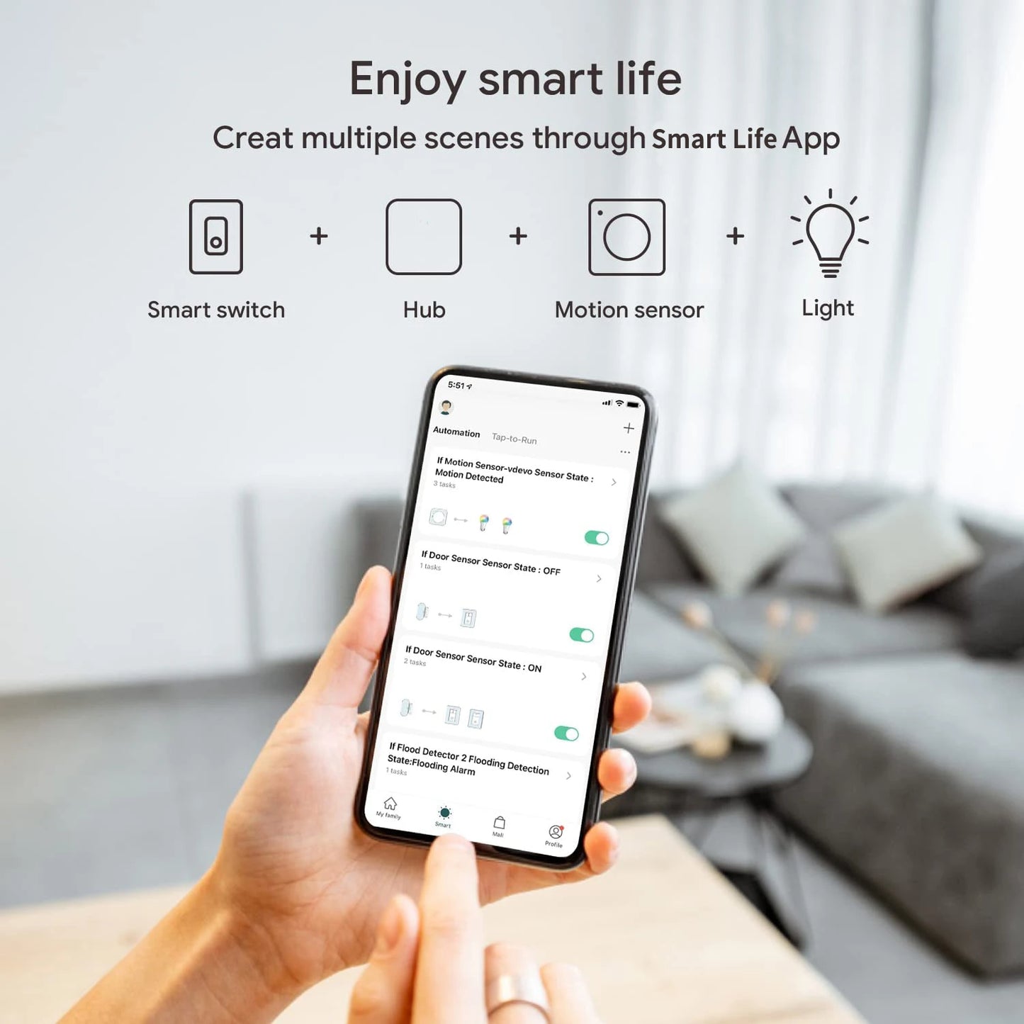 Hub Gateway Tuya Zigbee 3.0 para Casa Inteligente - Ponte Sem Fios com Controlo Remoto via App Smart Life, Compatível com Alexa e Google Home