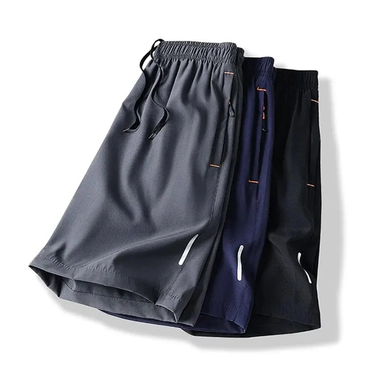 Calções de Verão para Homem - Shorts Desportivos Confortáveis com Cintura Elástica, Respirantes, Disponíveis em Tamanhos até 8XL